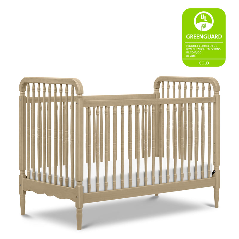 Load image into Gallery viewer, Namesake Liberty 3-in-1 Convertible Spindle Crib with Toddler Bed Conversion Kit
