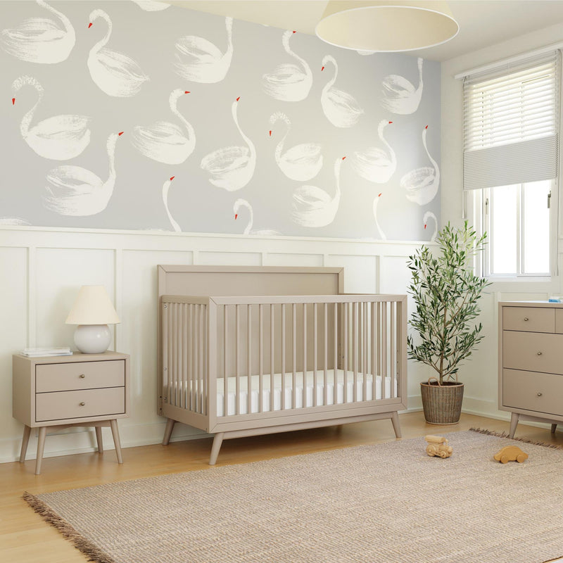 Load image into Gallery viewer, Babyletto Palma 4-in-1 Convertible Crib with Toddler Bed Conversion Kit

