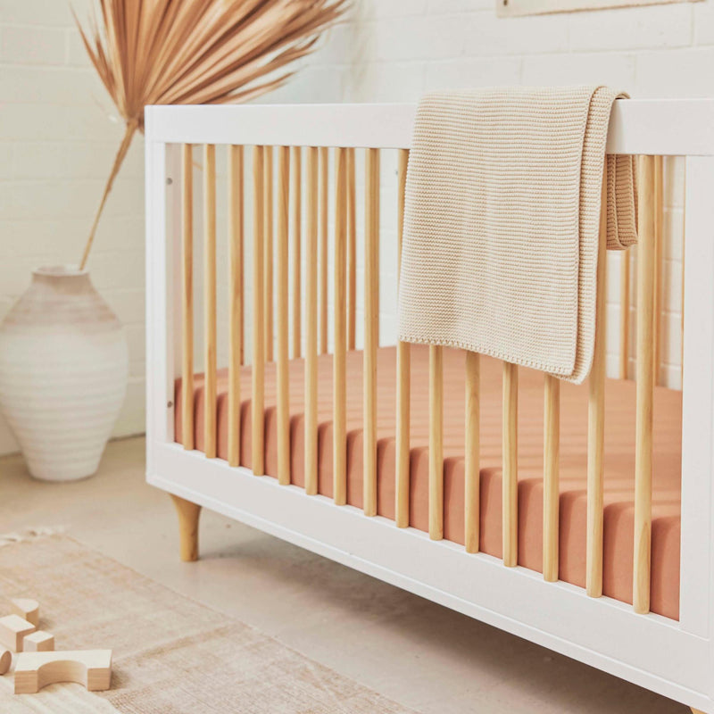 Load image into Gallery viewer, Babyletto Lolly 3-in-1 Convertible Crib with Toddler Bed Conversion Kit
