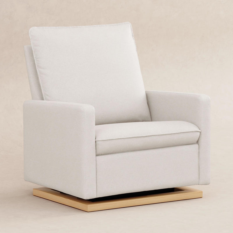 Load image into Gallery viewer, Babyletto Cali Pillowback Chair and a Half Glider in Eco-Performance Fabric | Water Repellent &amp; Stain Resistant
