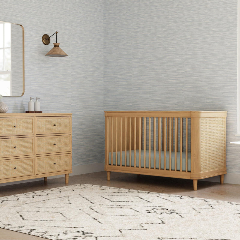Load image into Gallery viewer, Namesake Marin with Cane 3-in-1 Convertible Crib

