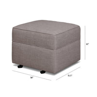 Namesake Willa-Alden Gliding Ottoman