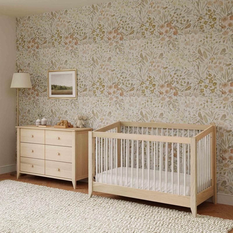 Load image into Gallery viewer, Babyletto Sprout 4-in-1 Convertible Crib with Toddler Bed Conversion Kit
