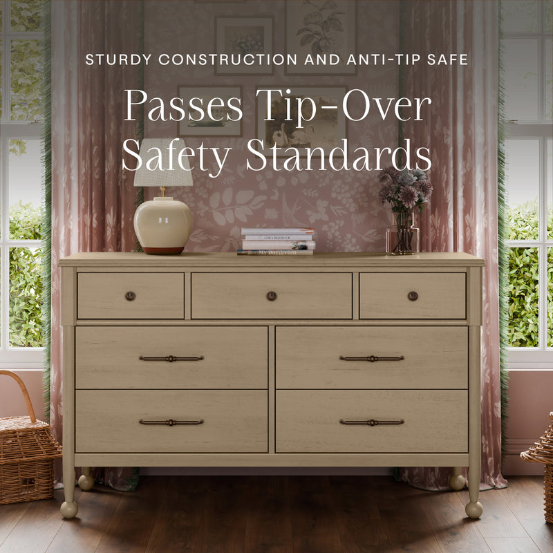 Load image into Gallery viewer, Namesake Alouette 7-Drawer Wide Dresser (56”)
