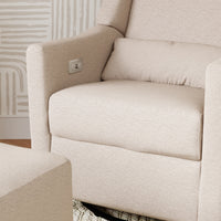 Babyletto Kiwi Electronic Recliner and Swivel Glider with USB port