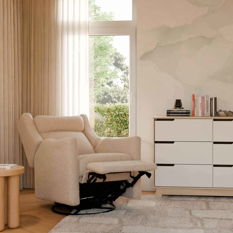 Load image into Gallery viewer, Babyletto Kiwi Plus Power Recliner and Swivel Glider with Power Adjustable Headrest and USB Port
