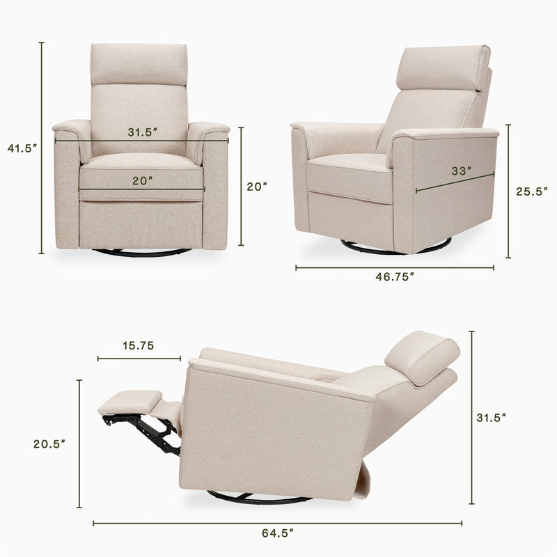 Load image into Gallery viewer, Namesake Willa Pro Power Recliner &amp; Swivel Glider
