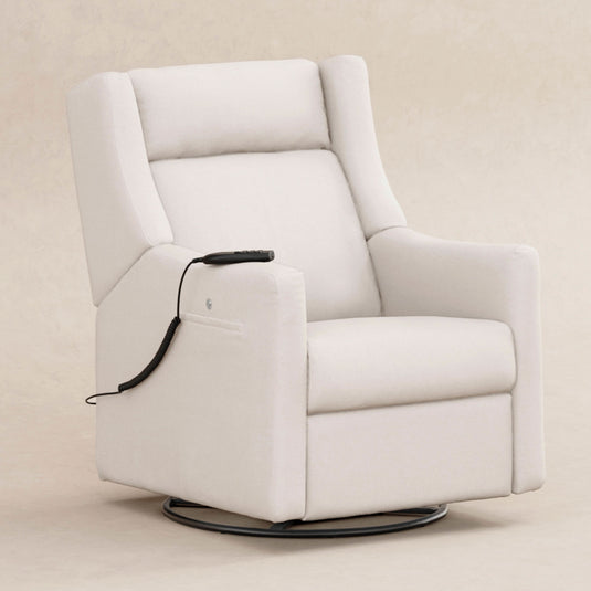 Babyletto Kiwi Deluxe Power Recliner & Swivel Glider with Heat and Massage