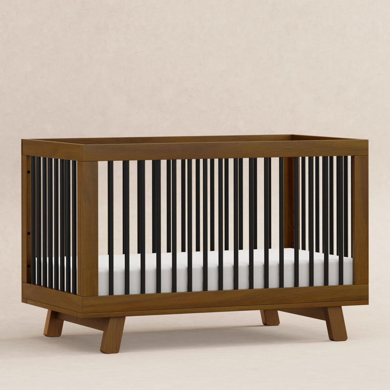 Load image into Gallery viewer, Babyletto Hudson 3-in-1 Convertible Crib with Toddler Bed Conversion Kit
