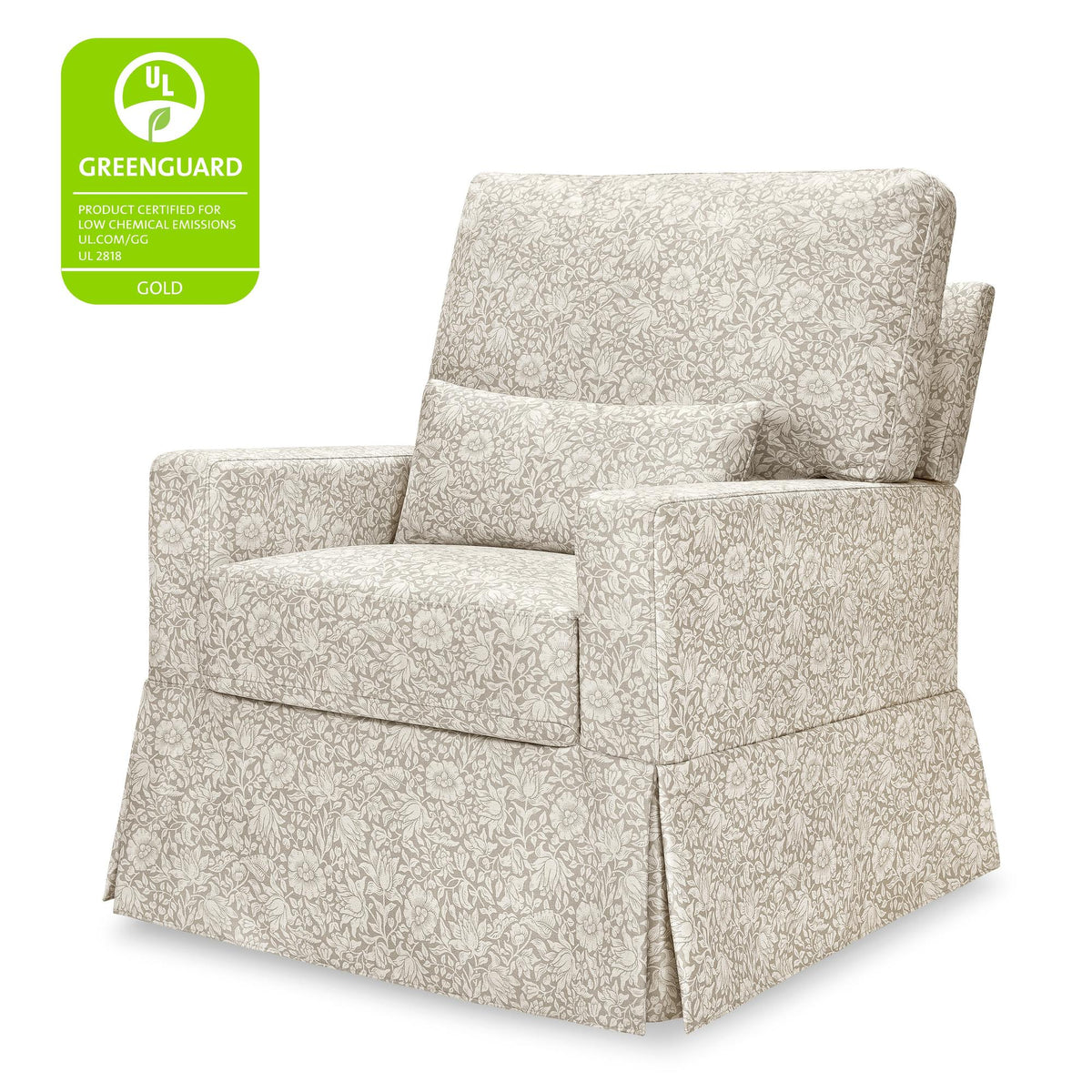 Morris & Co. x Namesake Crawford Pillowback Comfort Swivel Glider