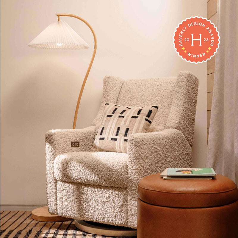 Load image into Gallery viewer, Babyletto Kiwi Electronic Recliner and Swivel Glider with USB port
