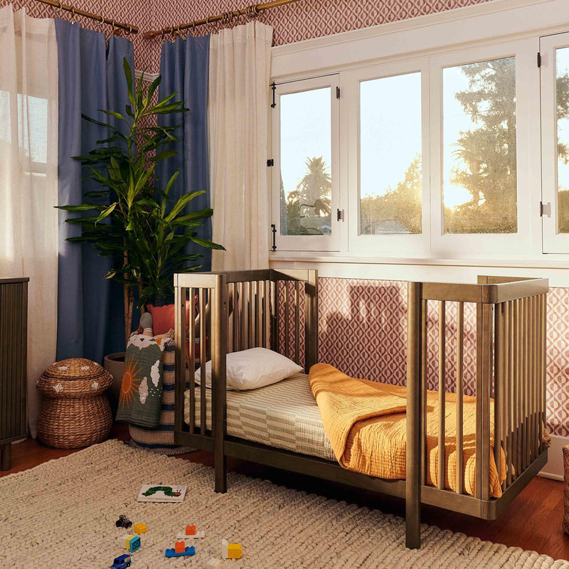 Load image into Gallery viewer, Babyletto Pogo 8-in-1 Convertible Crib with All-Stages Conversion Kits
