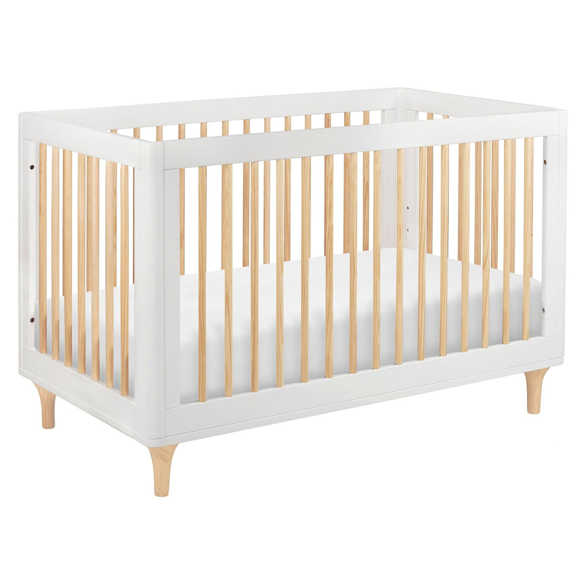 Babyletto Lolly 3-in-1 Convertible Crib with Toddler Bed Conversion Kit