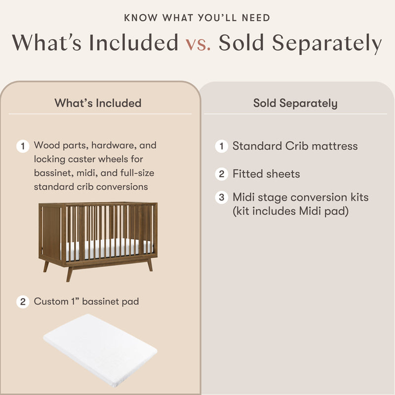Load image into Gallery viewer, Babyletto Palma 8-in-1 Convertible All-Stages Crib with Bassinet &amp; Toddler Bed Kits
