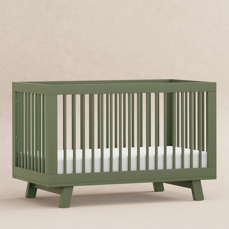 Load image into Gallery viewer, Babyletto Hudson 3-in-1 Convertible Crib with Toddler Bed Conversion Kit
