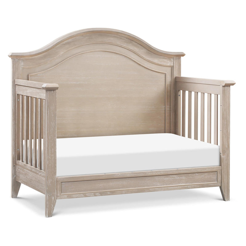 Load image into Gallery viewer, Monogram by Namesake Barrow Rustic 4-in-1 Convertible Curve Top Crib
