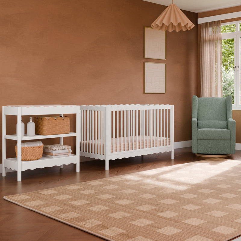 Load image into Gallery viewer, Babyletto Swell 4-in-1 Convertible Crib with Toddler Bed Conversion Kit
