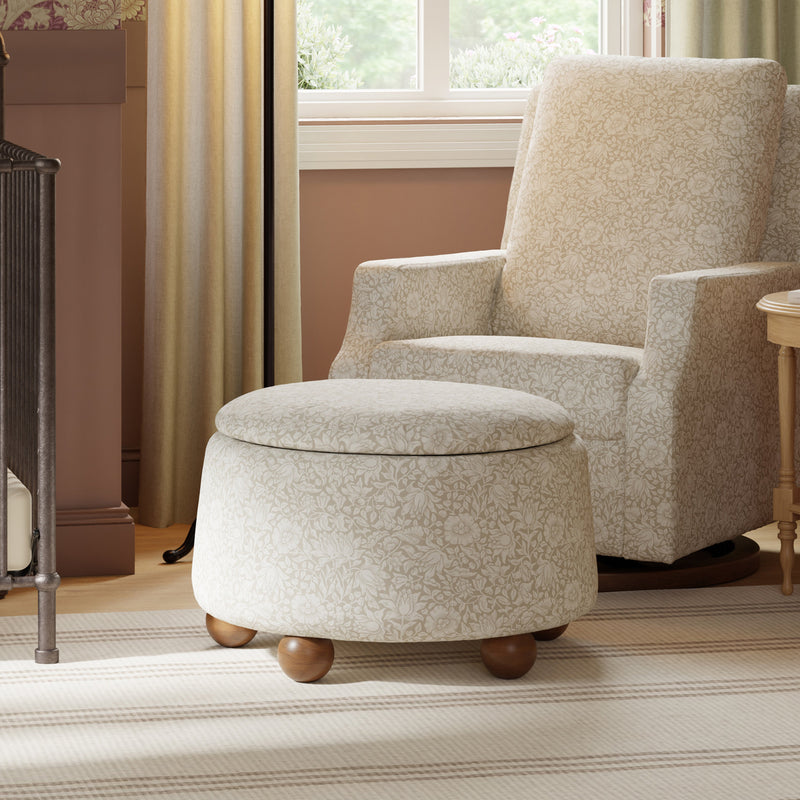 Load image into Gallery viewer, Morris &amp; Co. x Namesake Tuffet Storage Ottoman
