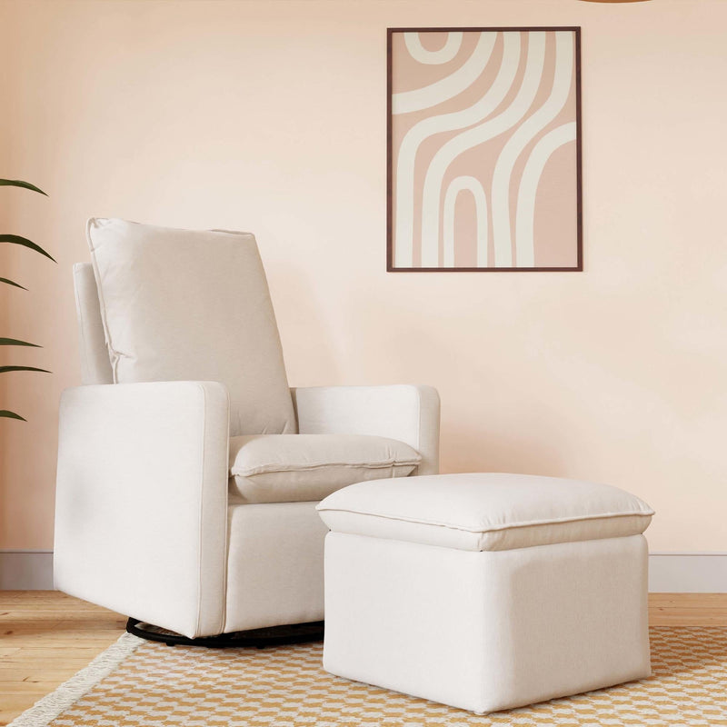Load image into Gallery viewer, Babyletto Cali Pillowback Swivel Glider
