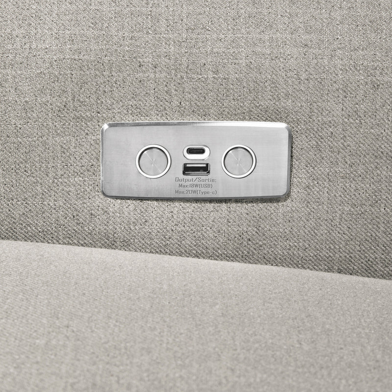 Load image into Gallery viewer, Monogram by Namesake Monroe Power Recliner and Swivel Glider
