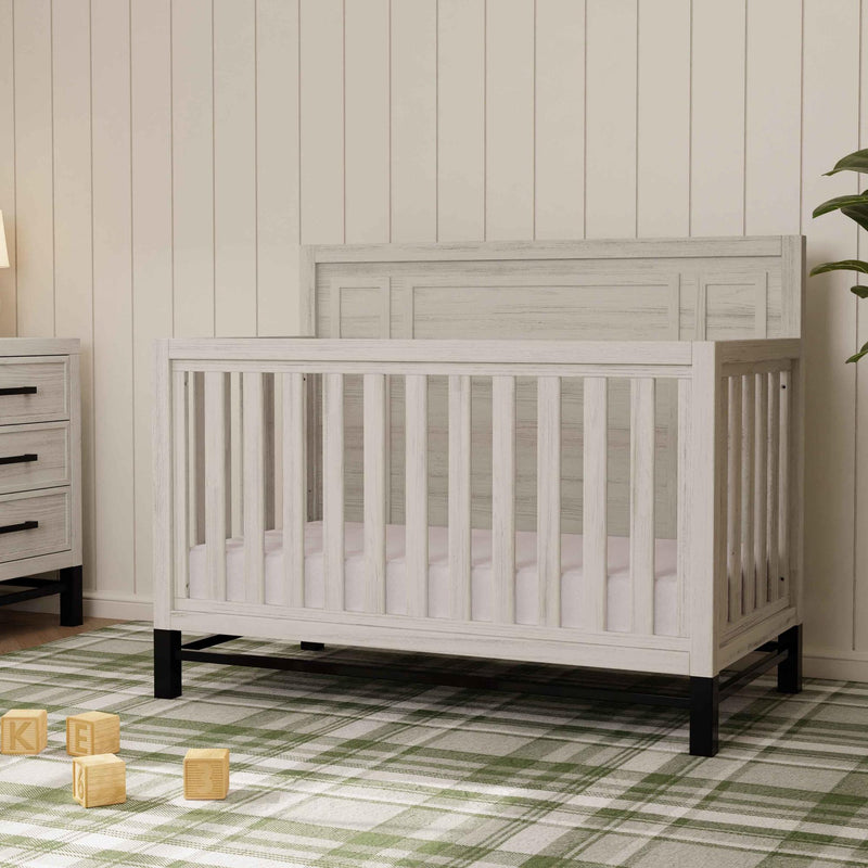 Load image into Gallery viewer, Monogram by Namesake Newbern 4-in-1 Convertible Crib
