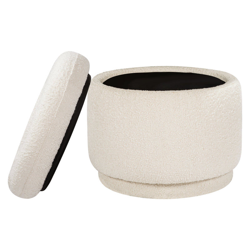Load image into Gallery viewer, Babyletto Enoki Storage Ottoman in Boucle
