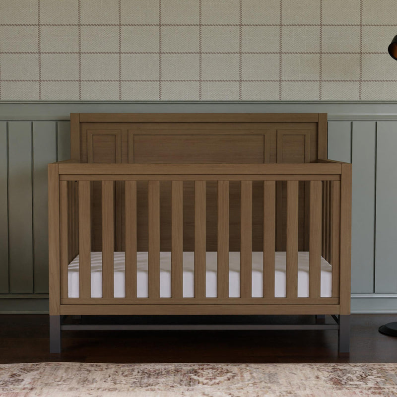 Load image into Gallery viewer, Monogram by Namesake Newbern 4-in-1 Convertible Crib
