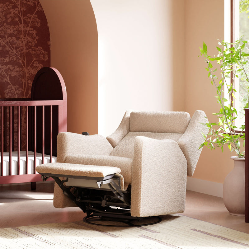 Load image into Gallery viewer, Babyletto Kiwi Deluxe Power Recliner &amp; Swivel Glider with Heat and Massage
