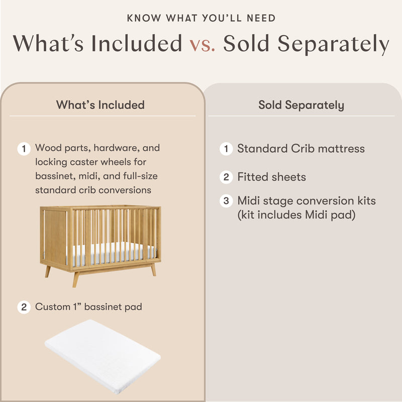 Load image into Gallery viewer, Babyletto Palma 8-in-1 Convertible All-Stages Crib with Bassinet &amp; Toddler Bed Kits
