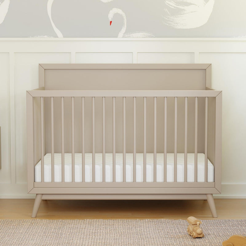 Load image into Gallery viewer, Babyletto Palma 4-in-1 Convertible Crib with Toddler Bed Conversion Kit
