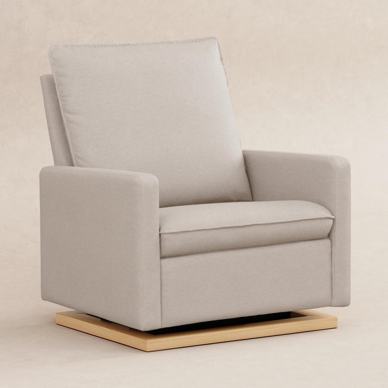 Load image into Gallery viewer, Babyletto Cali Pillowback Chair and a Half Glider in Eco-Performance Fabric | Water Repellent &amp; Stain Resistant
