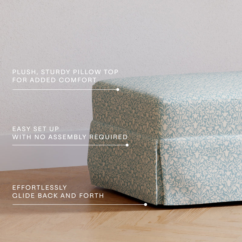 Load image into Gallery viewer, Morris &amp; Co. x Namesake Crawford Gliding Ottoman
