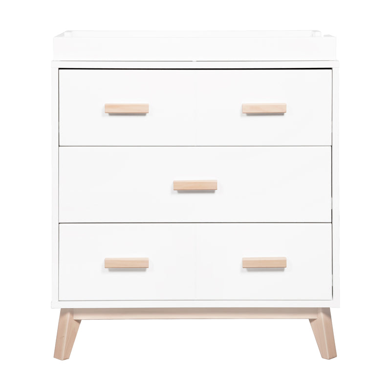 Load image into Gallery viewer, Babyletto Scoot 3-Drawer Changer Dresser with Removable Changing Tray
