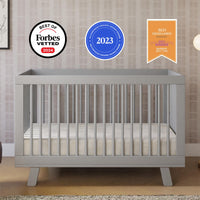 Babyletto Hudson 3-in-1 Convertible Crib with Toddler Bed Conversion Kit