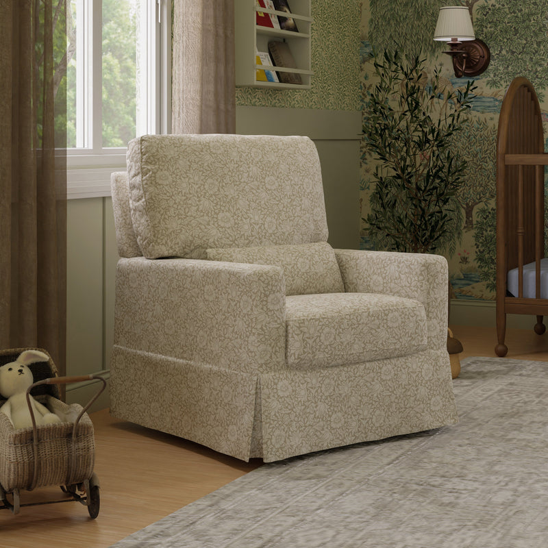 Load image into Gallery viewer, Morris &amp; Co. x Namesake Crawford Pillowback Comfort Swivel Glider
