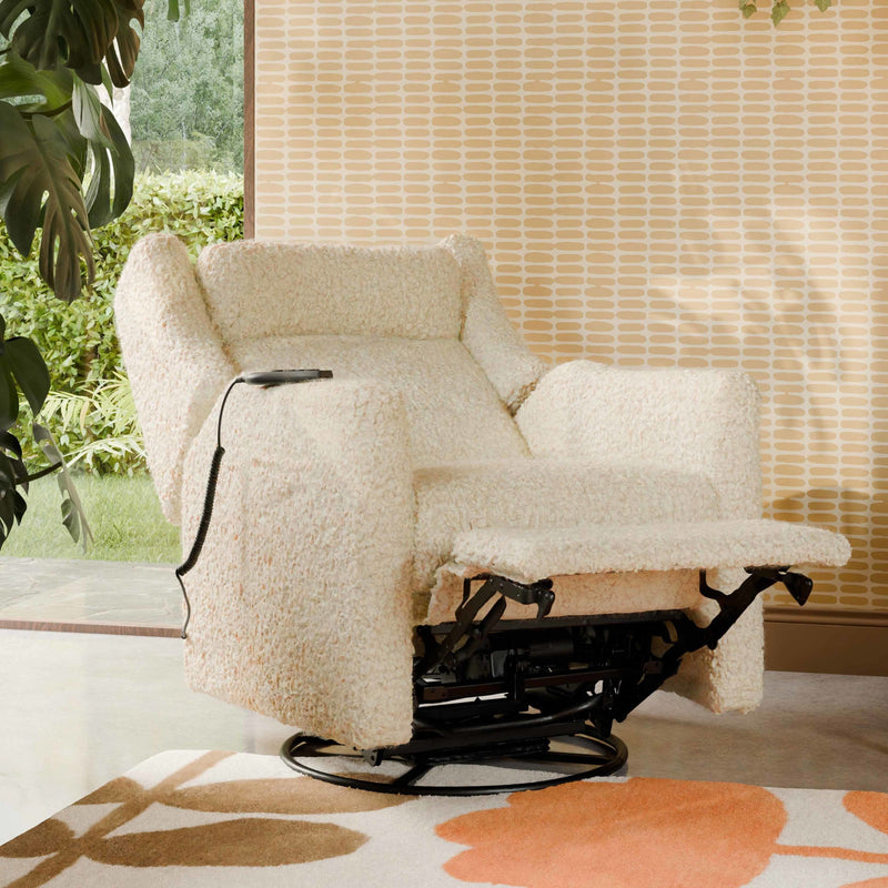 Load image into Gallery viewer, Babyletto Kiwi Deluxe Power Recliner &amp; Swivel Glider with Heat and Massage
