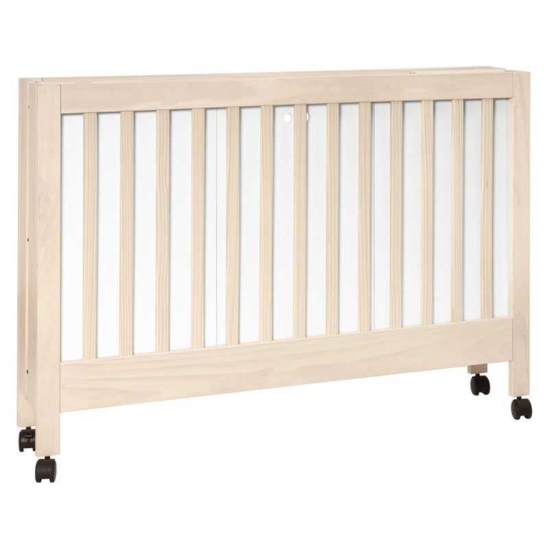 Load image into Gallery viewer, Babyletto Maki Portable Folding Crib with Toddler Bed Conversion Kit
