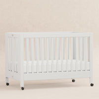 Babyletto Maki Portable Folding Crib with Toddler Bed Conversion Kit
