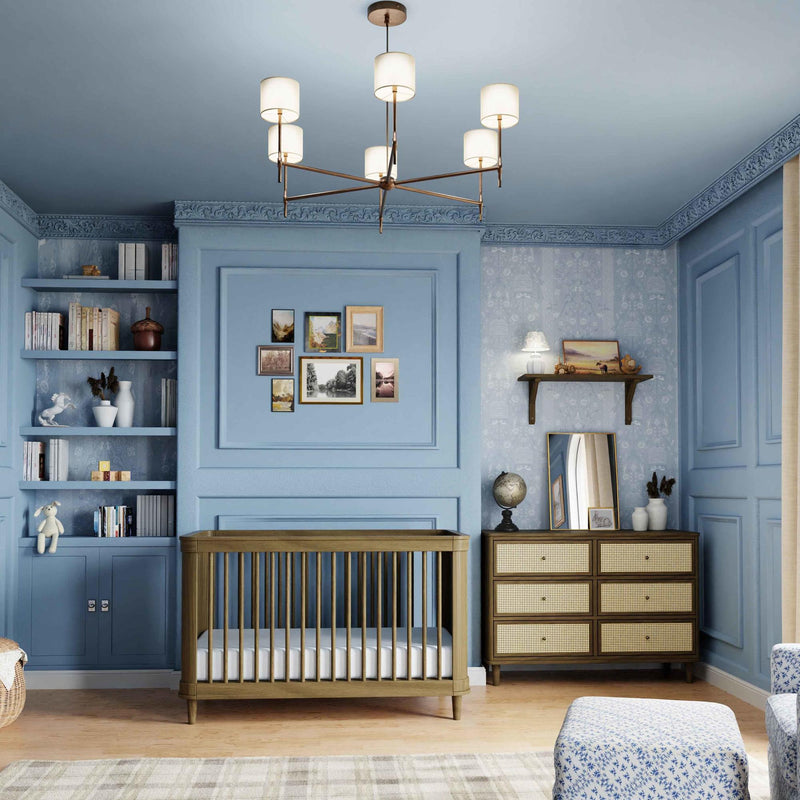 Load image into Gallery viewer, Namesake Marin with Cane 3-in-1 Convertible Crib
