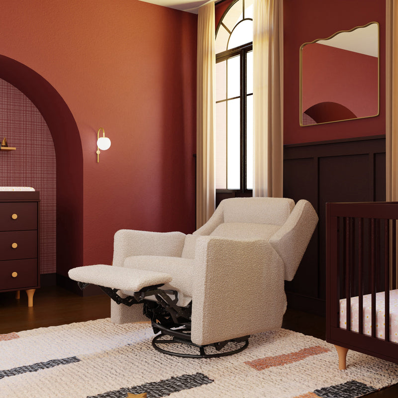 Load image into Gallery viewer, Babyletto Kiwi Plus Power Recliner and Swivel Glider with Power Adjustable Headrest and USB Port
