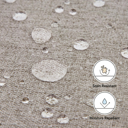 Babyletto Naka Storage Ottoman in Eco-Performance Fabric | Water Repellent & Stain Resistant