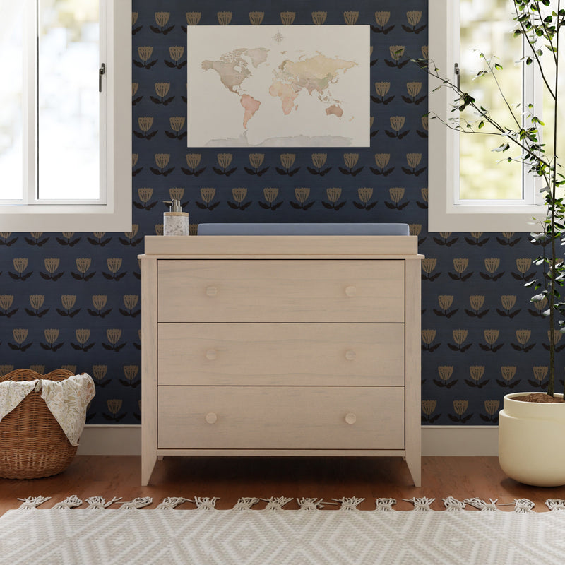 Load image into Gallery viewer, Babyletto Sprout 3-Drawer Changer Dresser with Removable Changing Tray
