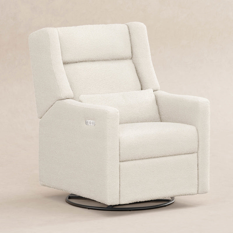 Load image into Gallery viewer, Babyletto Kiwi Plus Power Recliner and Swivel Glider with Power Adjustable Headrest and USB Port
