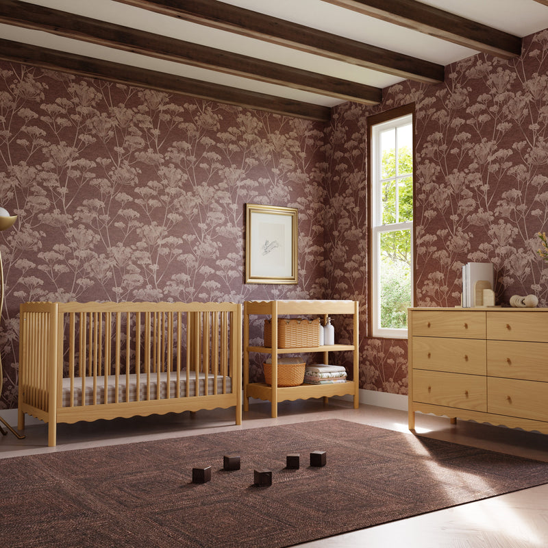 Load image into Gallery viewer, Babyletto Swell 4-in-1 Convertible Crib with Toddler Bed Conversion Kit
