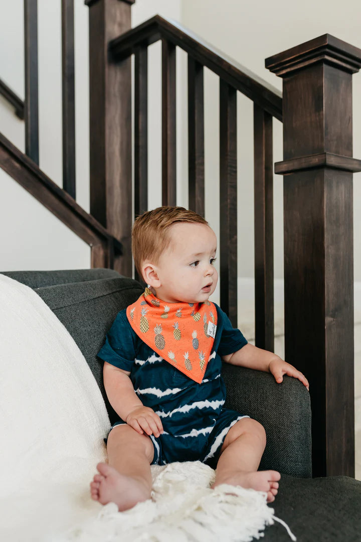 Copper Pearl Baby Bandana Bibs