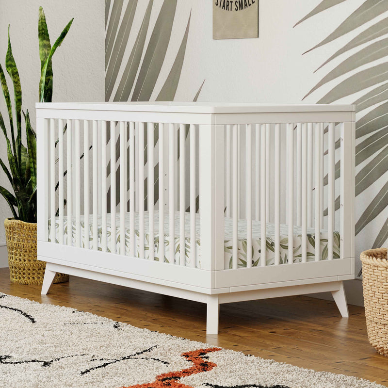 Load image into Gallery viewer, Babyletto Scoot 3-in-1 Convertible Crib with Toddler Bed Conversion Kit
