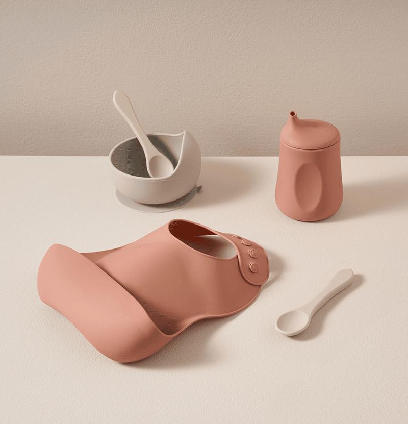 Load image into Gallery viewer, Silver Cross Mealtime Set
