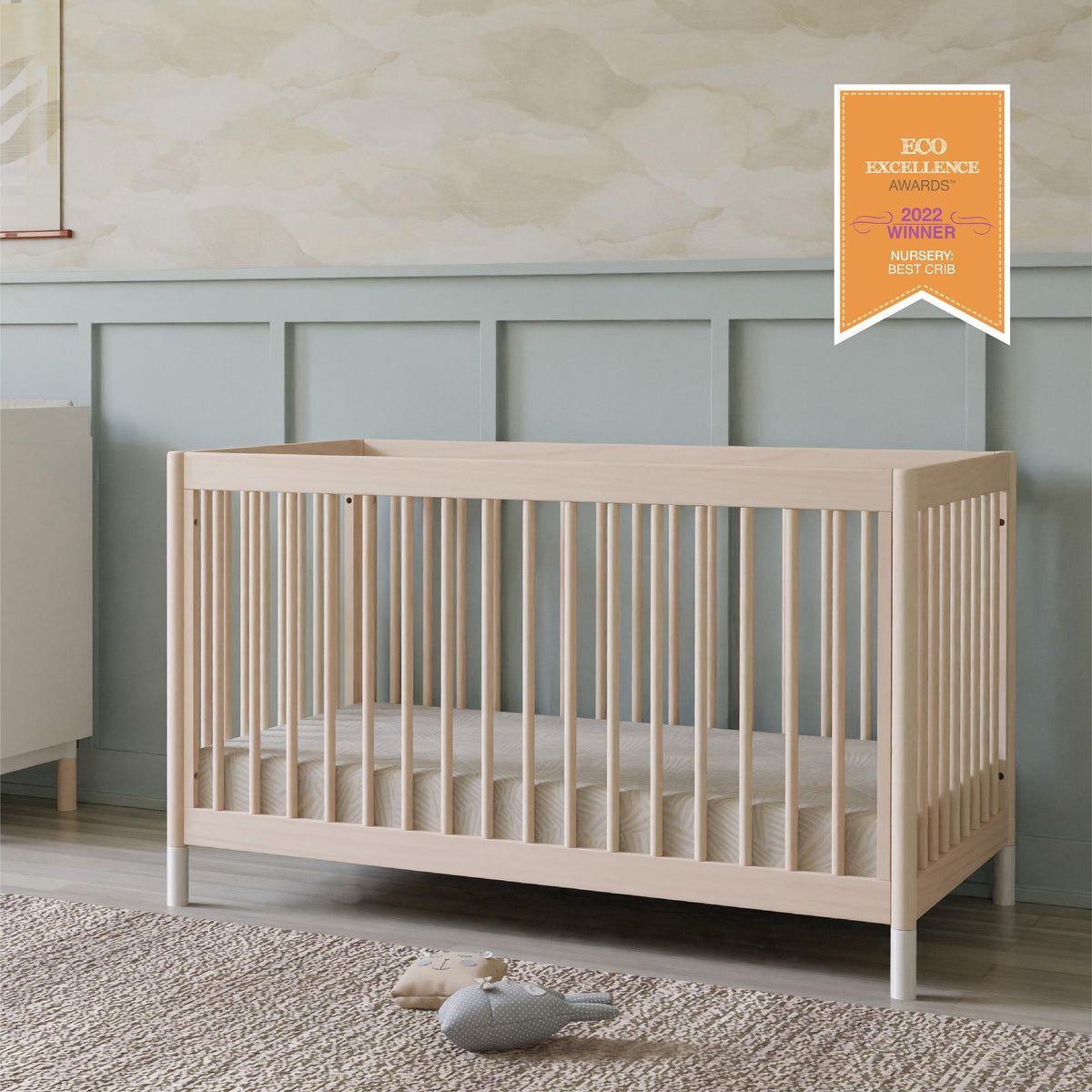 Babyletto Gelato 4-in-1 Convertible Crib with Toddler Bed Conversion Kit