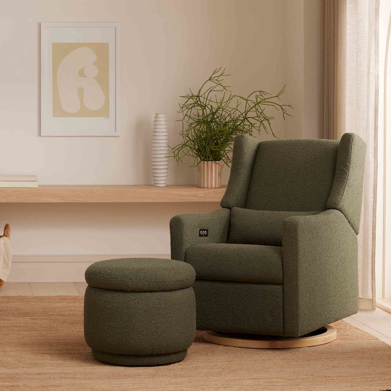 Load image into Gallery viewer, Babyletto Enoki Storage Ottoman in Boucle
