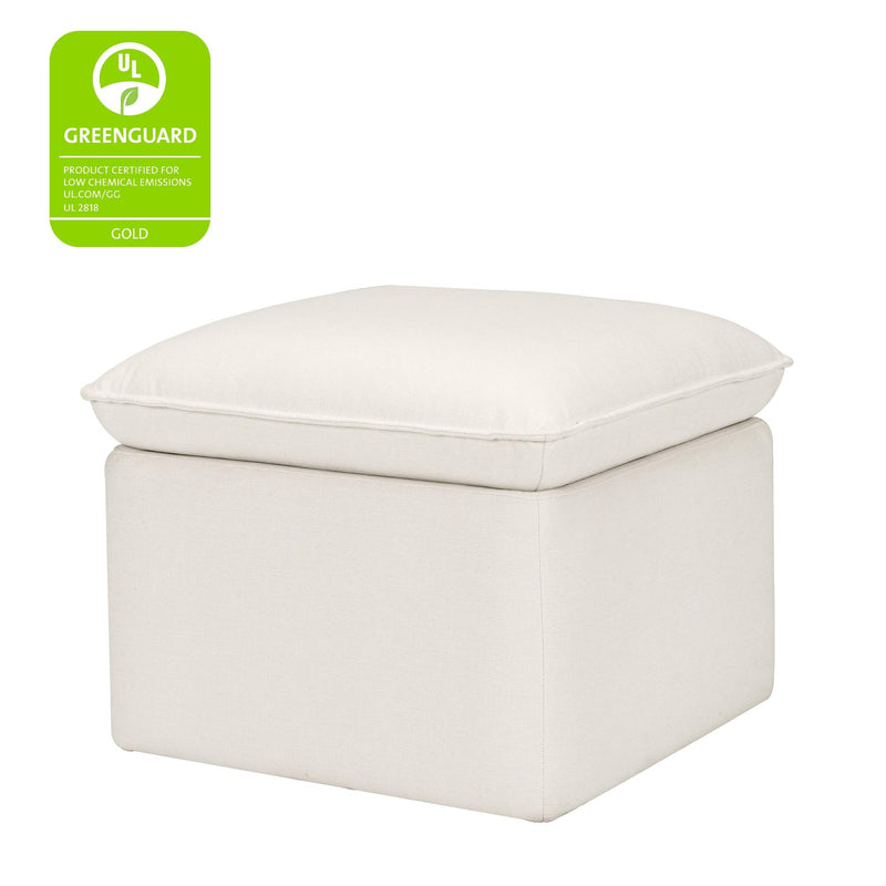 Load image into Gallery viewer, Babyletto Cali Storage Ottoman in Eco-Performance Fabric | Water Repellent &amp; Stain Resistant
